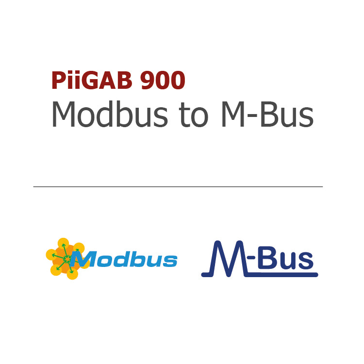 PiiGAB Modbus naar M-Bus