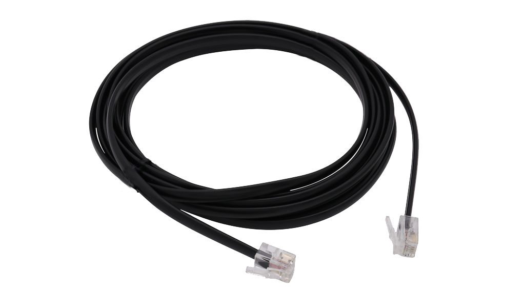 Kabel RJ12 male/RJ12 male, 1m
